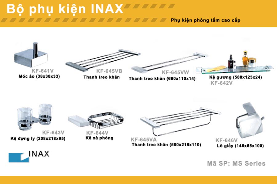 Phụ kiện nhà tắm Inax